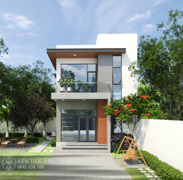 Nhà 1 trệt 1 lầu đẹp