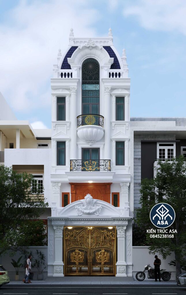 thiết kế thi công biệt thự Tân Cổ Điển