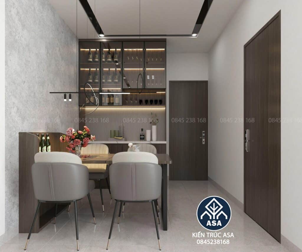 Nội thất thông minh trong căn hộ 2 phòng ngủ